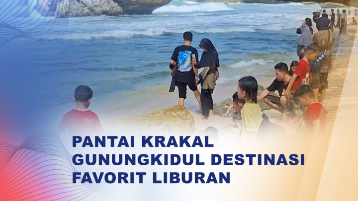Liburan ke Gunungkidul, Pantai Krakal Jadi Favorit Wisatawan