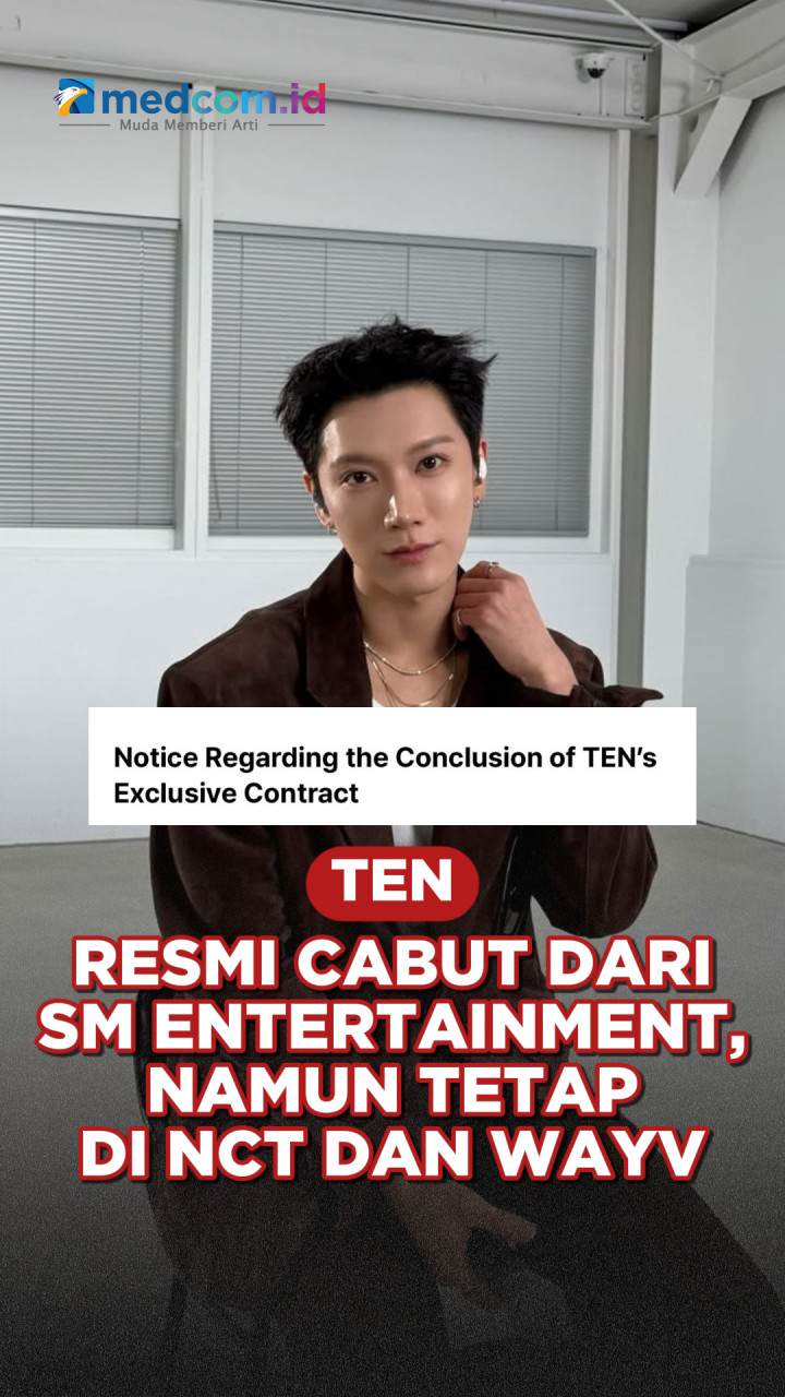 Ten Resmi Cabut dari SM Entertainment, Namun Tetap di NCT dan WayV