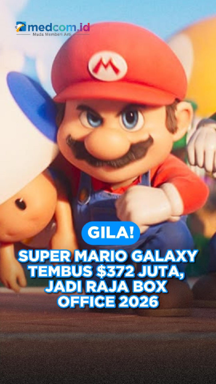 “Gila! Super Mario Galaxy Tembus $372 Juta, Jadi Raja Box Office 2026”