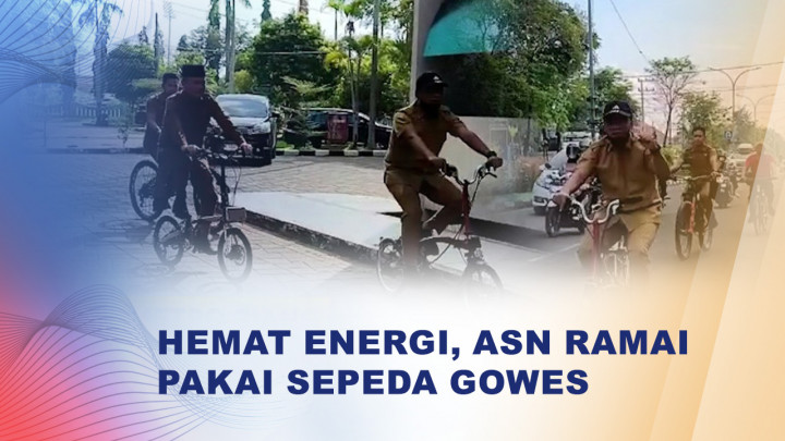 Efisiensi BBM, ASN Bangkalan dan Satpol PP Ngawi Beralih ke Sepeda