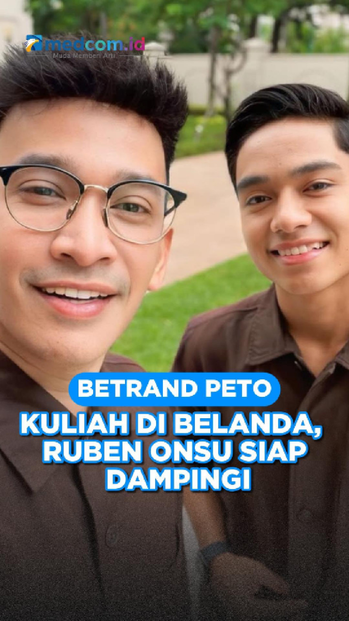 Betrand Peto Kuliah di Belanda, Ruben Onsu Siap Dampingi