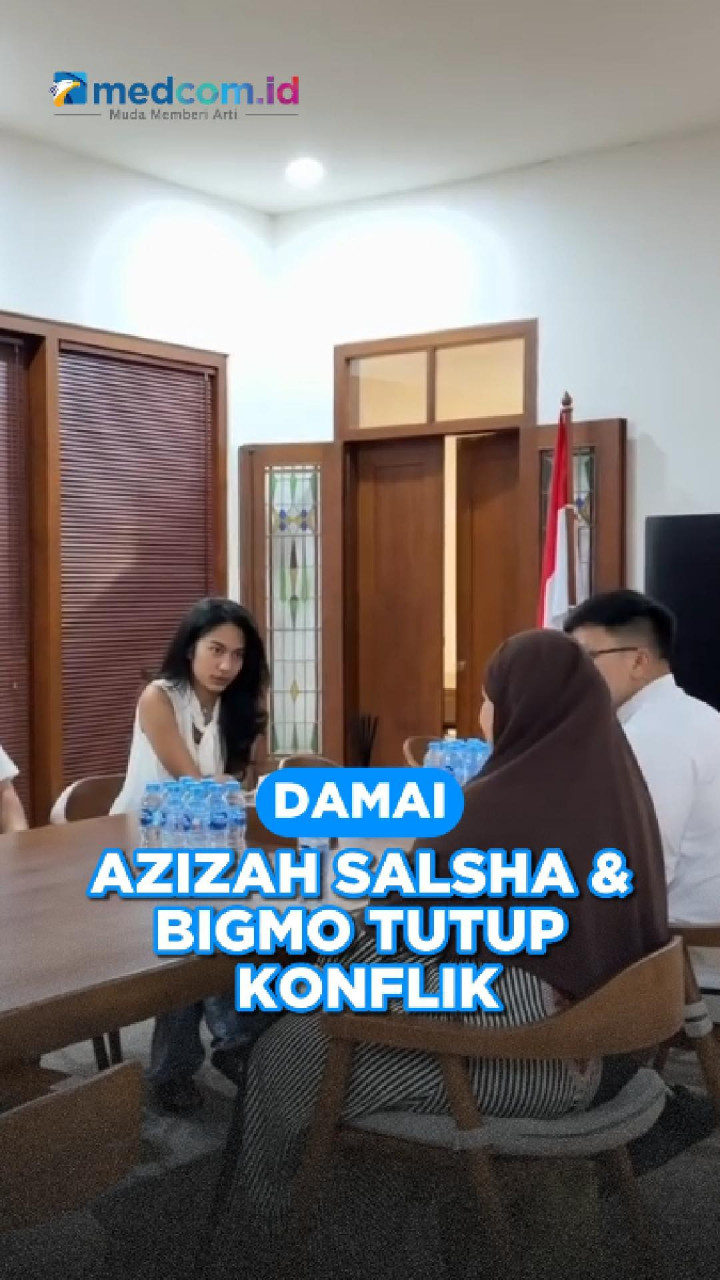 Damai! Azizah Salsha & Bigmo Tutup Konflik