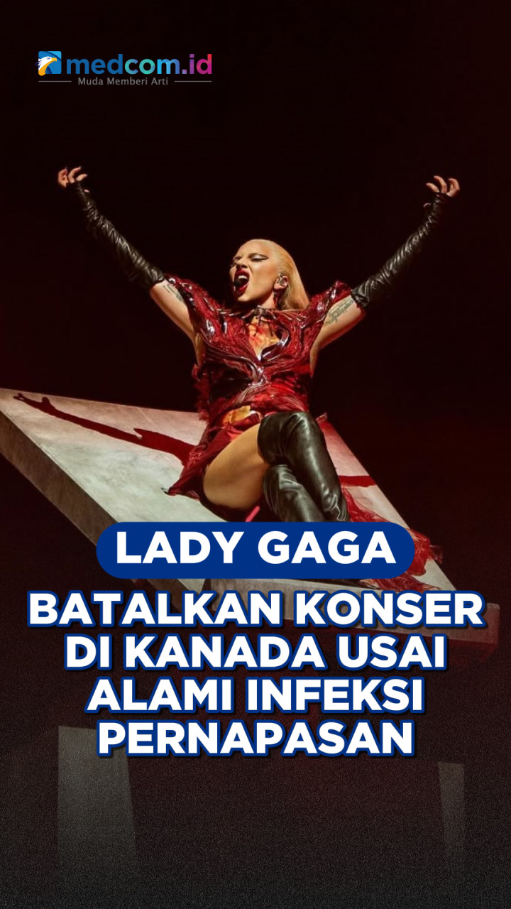 Lady Gaga Batalkan Konser di Kanada usai Alami Infeksi Pernapasan