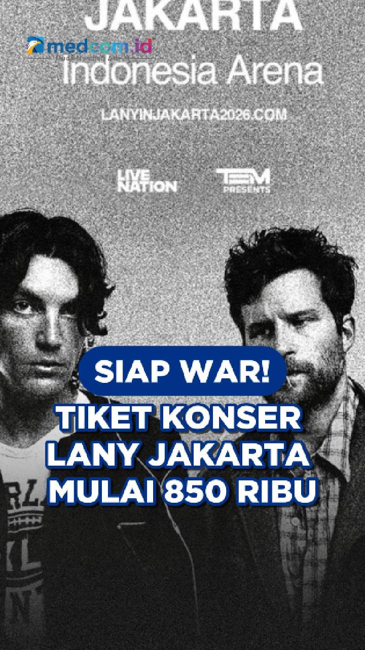 Siap War! Tiket Konser LANY Jakarta Mulai 850 Ribu