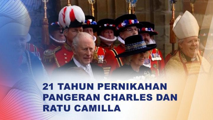 Pangeran Charles III dan Ratu Camilla Rayakan 21 Tahun Pernikahan