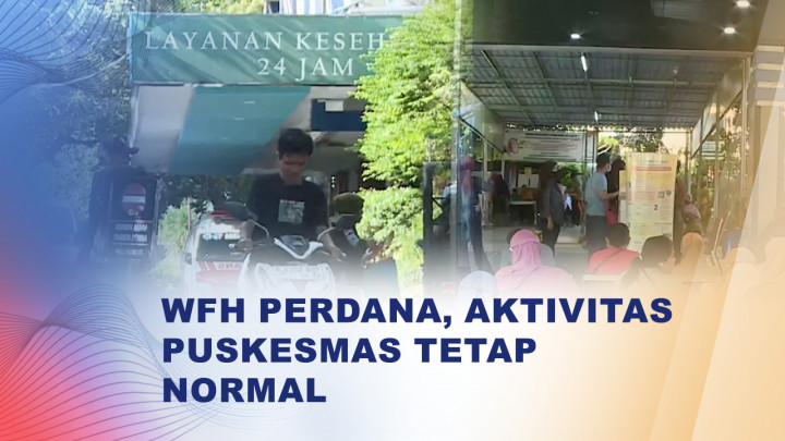 Jumat WFH ASN Dimulai, Puskesmas Tetap Ramai Pasien