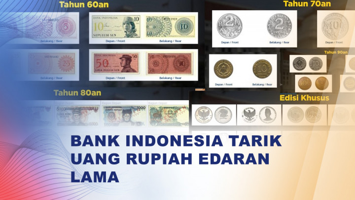 Bank Indonesia Tarik Uang Rupiah Edaran Lama, Ini Batas Waktu Penukarannya
