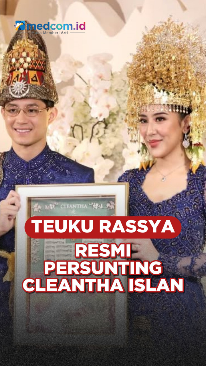 Selamat! Teuku Rassya Resmi Persunting Cleantha Islan
