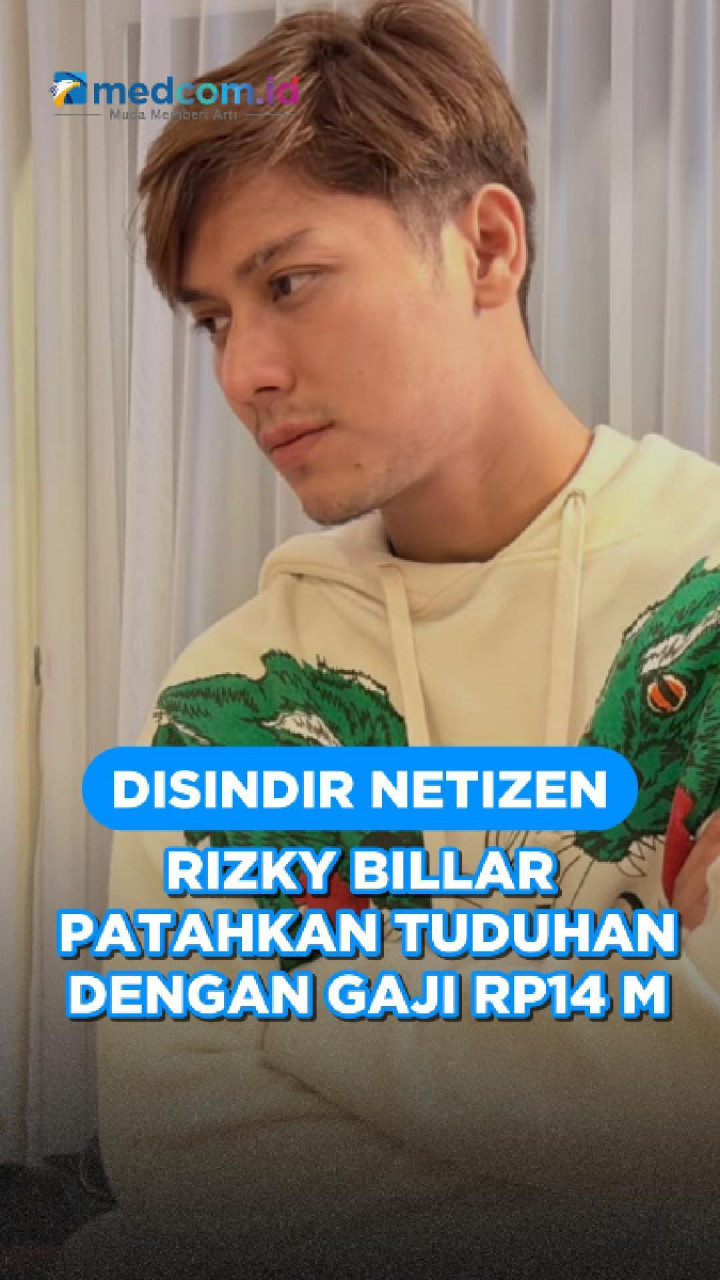 Disindir Netizen, Rizky Billar Patahkan Tuduhan dengan Gaji Rp14 M