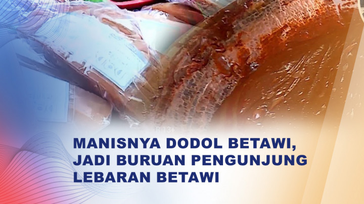 Manisnya Dodol Betawi, Kuliner Legendaris yang Laris di Lebaran Betawi