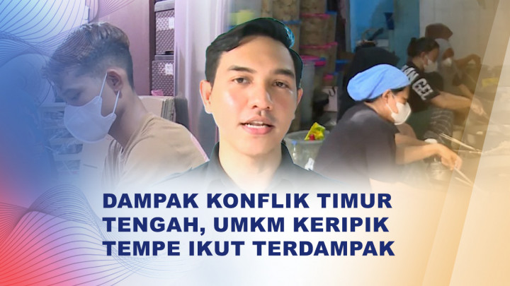 Imbas Perang, Pengusaha Keripik Tempe Menjerit