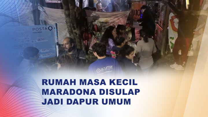 Rumah Maradona Berubah Fungsi, Hadirkan Harapan di Tengah Krisis