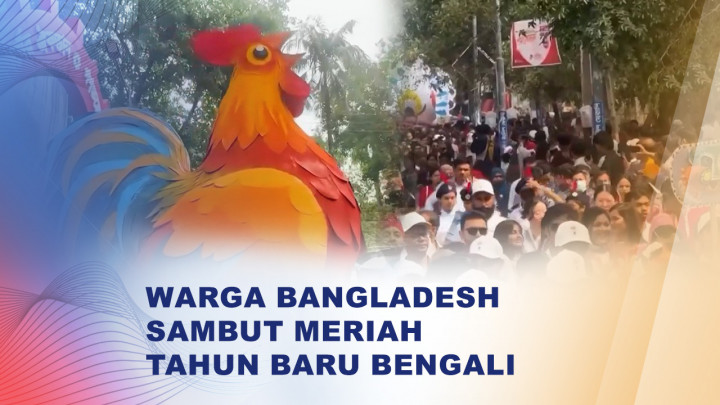 Meriah dan Penuh Makna, Warga Dhaka Sambut Tahun Baru Bengali