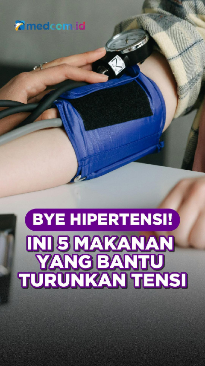 Bye Hipertensi! Ini 5 Makanan yang Bantu Turunkan Tensi