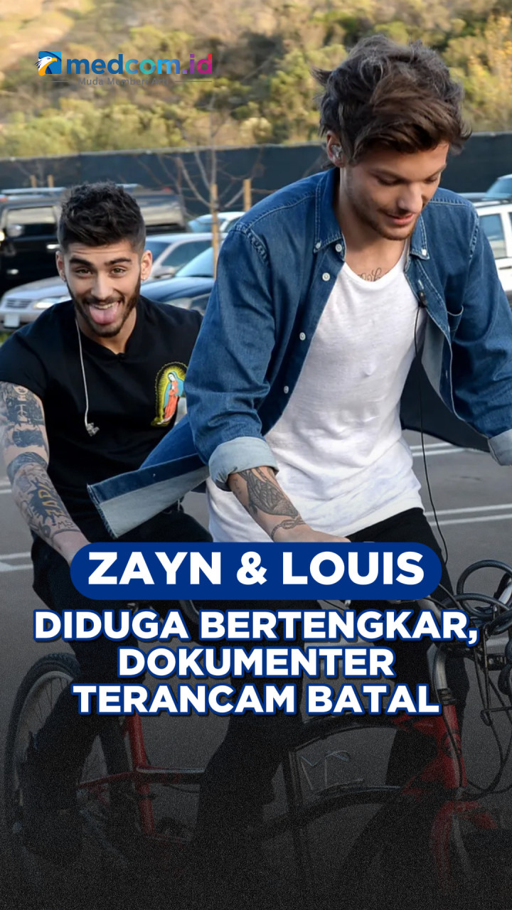 Zayn Malik dan Louis Tomlinson Diduga Bertengkar, Dokumenter Terancam Batal