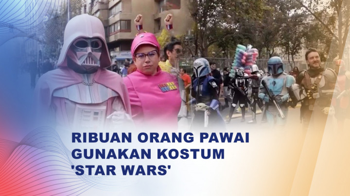 Aksi Unik, Parade Star Wars Galang Dana untuk Sekolah