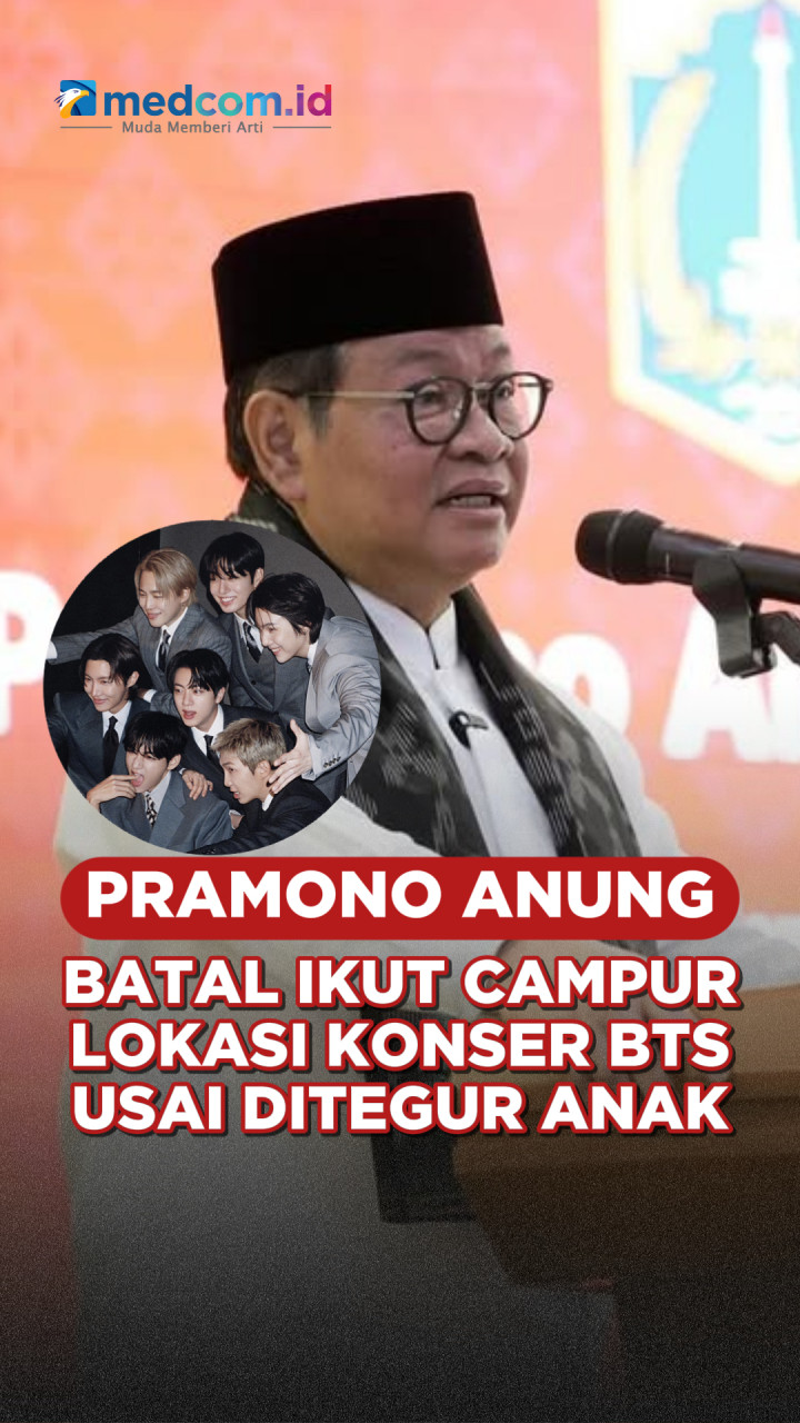 Pramono Anung Batal Ikut Campur Lokasi Konser BTS Usai Ditegur Anak