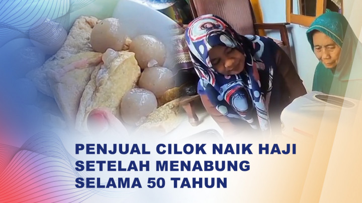 Kisah Inpiratif, Penjual Cilok Naik Haji Setelah Menabung Selama 50 Tahun