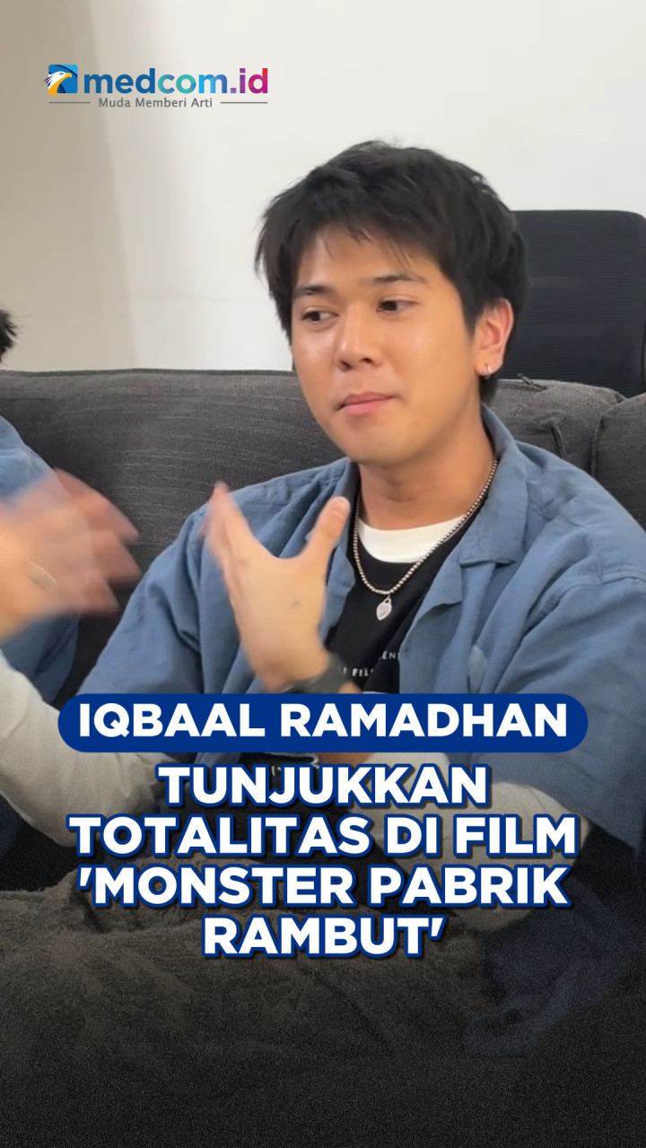Iqbaal Ramadhan Tunjukkan Totalitas di Monster Pabrik Rambut
