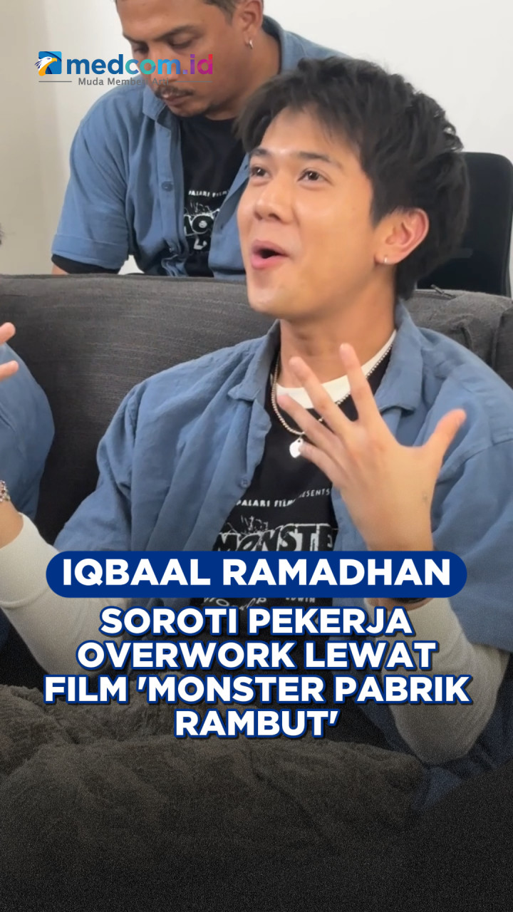 Iqbaal Ramadhan Soroti Eksploitasi Pekerja Lewat Monster Pabrik Rambut
