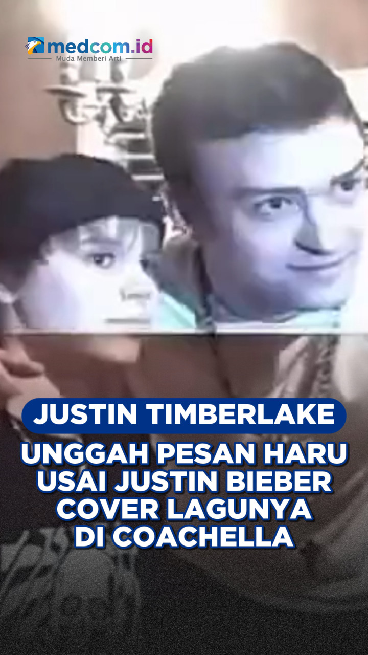 Justin Timberlake Unggah Pesan Haru Usai Bieber Cover Lagunya di Coachella