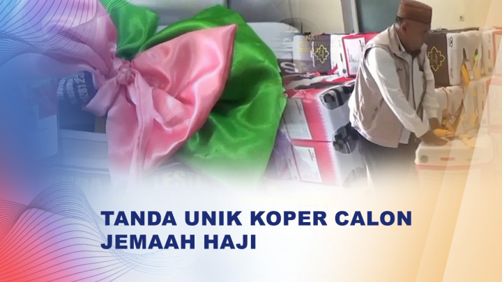 Kreativitas Jemaah Haji Cegah Koper Tertukar