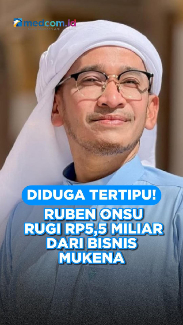 Diduga Tertipu! Ruben Onsu Rugi Rp5,5 Miliar dari Bisnis Mukena