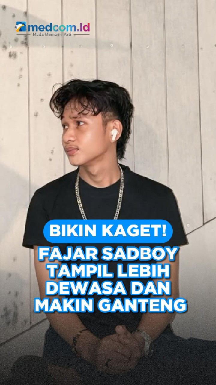 Bikin Kaget! Fajar Sadboy Tampil Lebih Dewasa dan Makin Ganteng