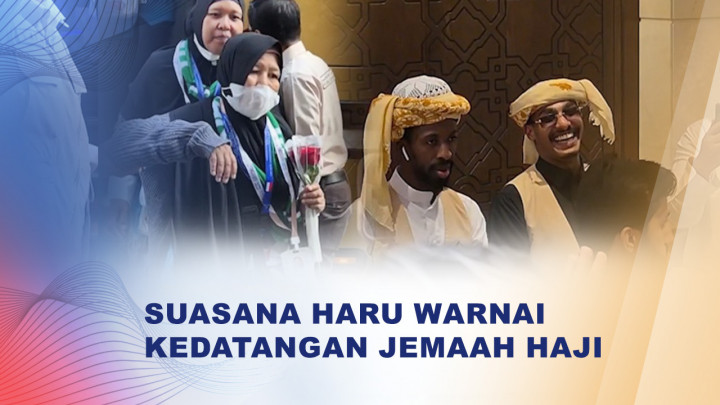 Suasana Haru Warnai Kedatangan Kloter 1 Jemaah Haji di Tanah Suci