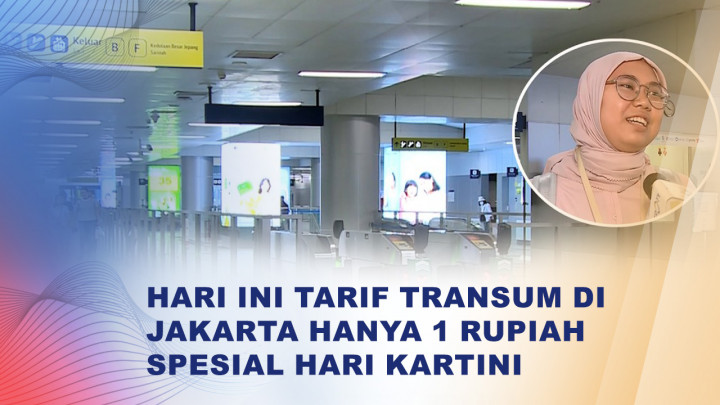 Spesial Hari Kartini, Tarif Transportasi Umum Jakarta Hanya Rp1