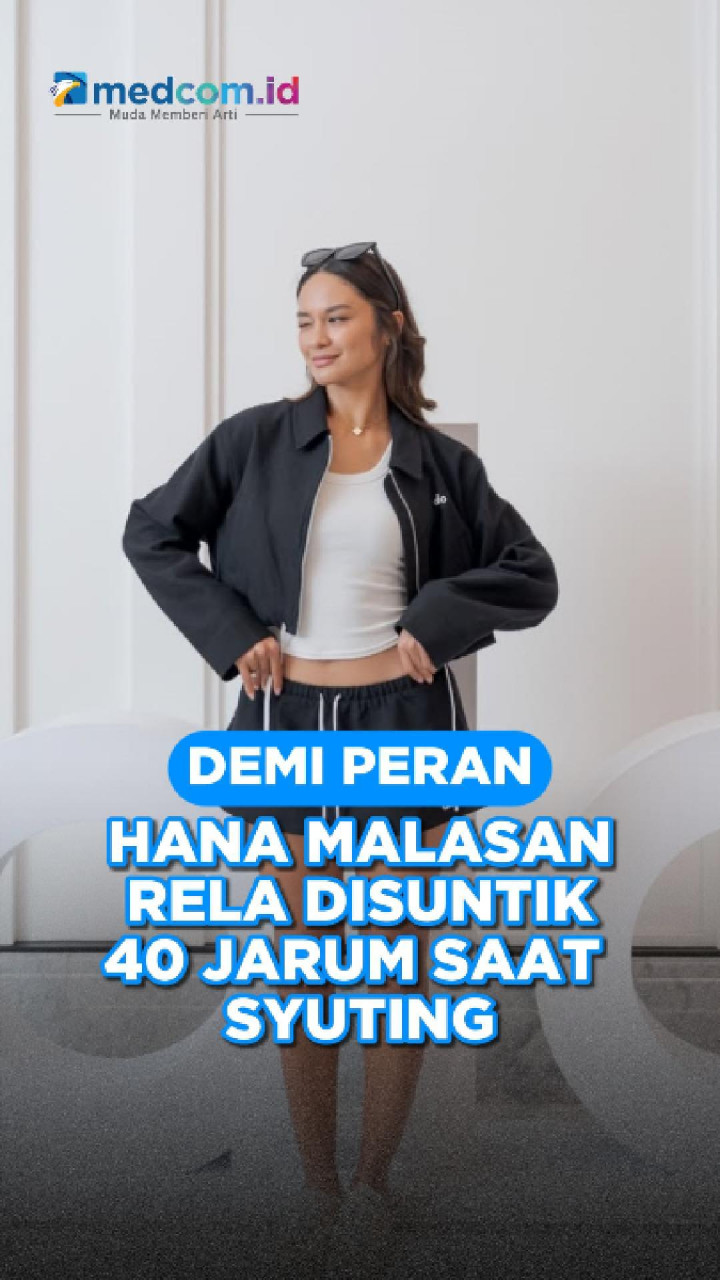Demi Peran, Hana Malasan Rela Disuntik 40 Jarum Saat Syuting