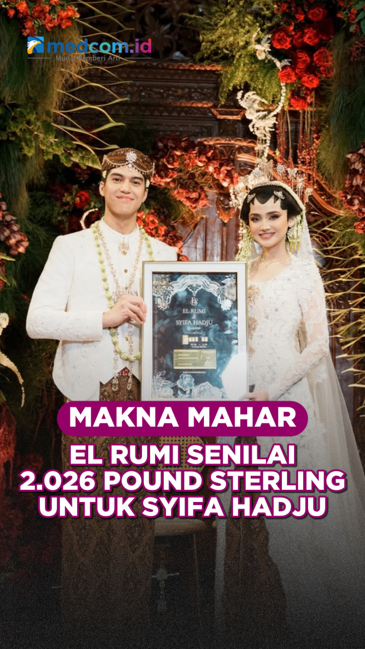 Ini Makna Mahar El Rumi Senilai 2.026 Pound Sterling untuk Syifa Hadju