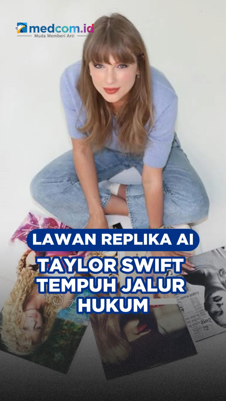 Lawan Replika AI, Taylor Swift Tempuh Jalur Hukum