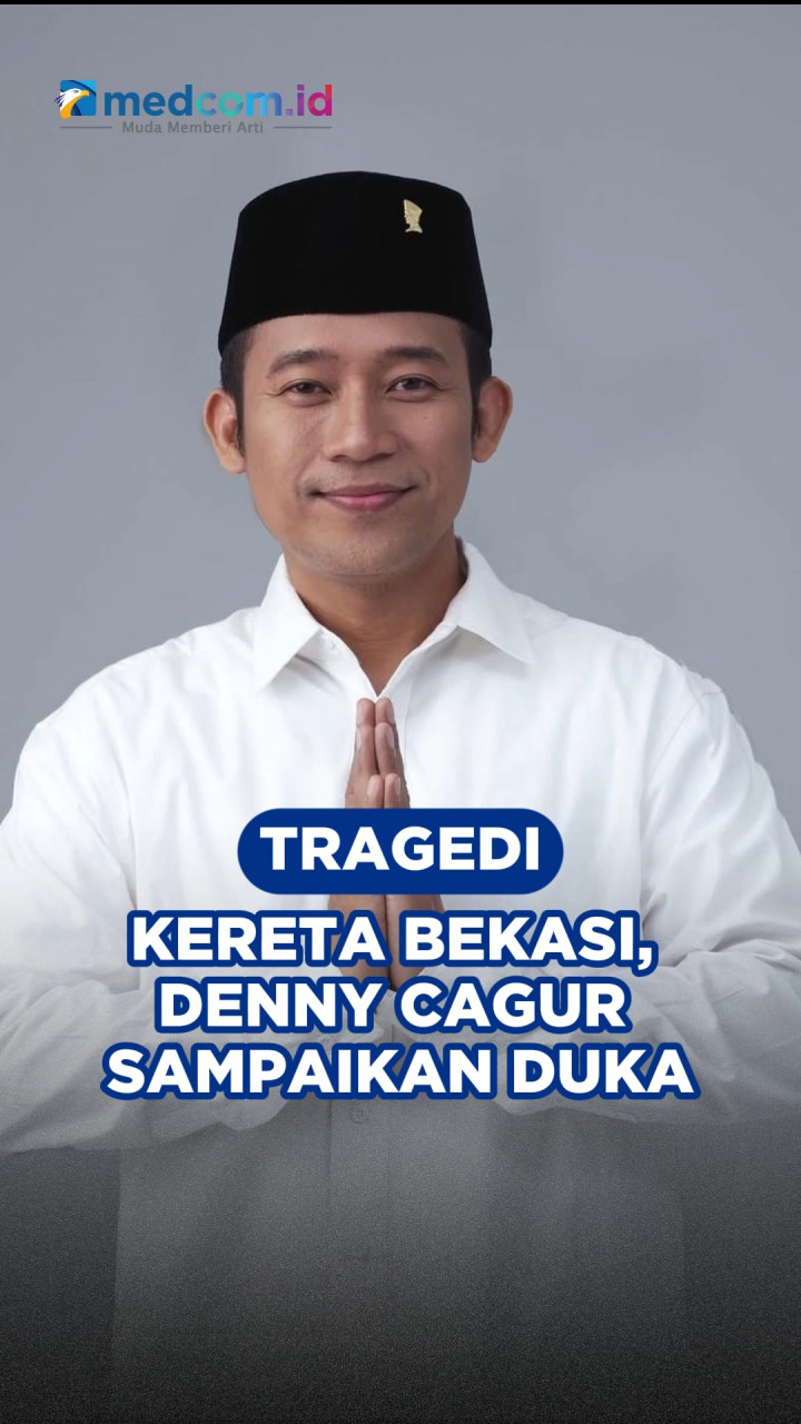 Tragedi Kereta Bekasi, Denny Cagur Sampaikan Duka