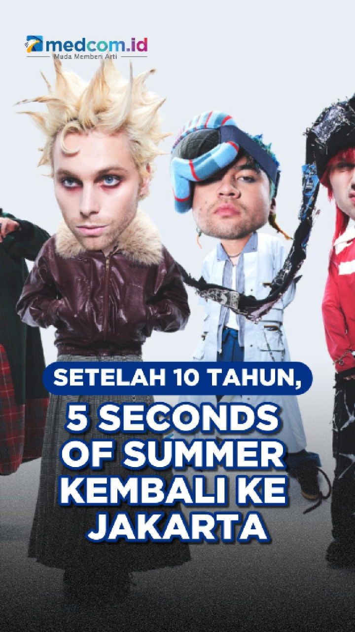Setelah 10 Tahun, 5 Seconds of Summer Kembali ke Jakarta