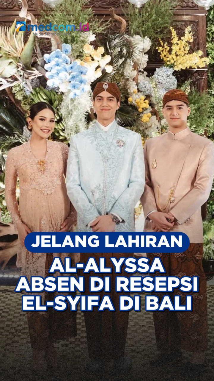 Jelang Lahiran, Al Ghazali & Alyssa Daguise Absen di Resepsi El-Syifa di Bali