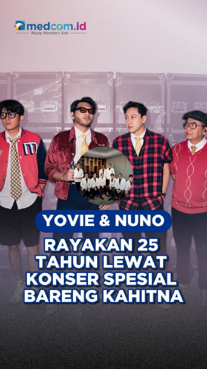 Yovie & Nuno Rayakan 25 Tahun Lewat Konser Spesial Bareng Kahitna