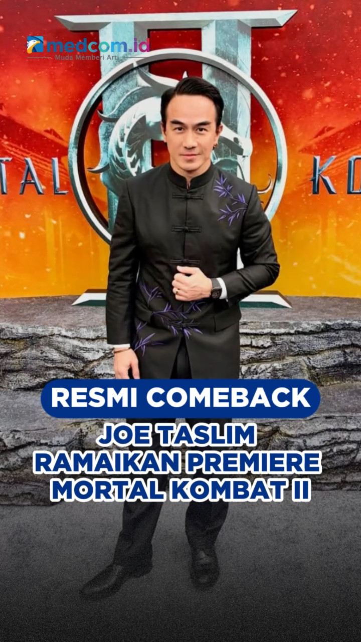 Resmi Comeback, Joe Taslim Ramaikan Premiere Mortal Kombat II