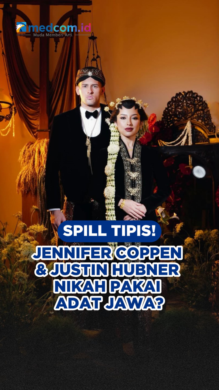 Spill tipis! Jennifer Coppen & Justin Hubner Nikah Pakai Adat
