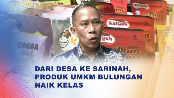Produk UMKM Bulungan Tembus Sarinah Jakarta