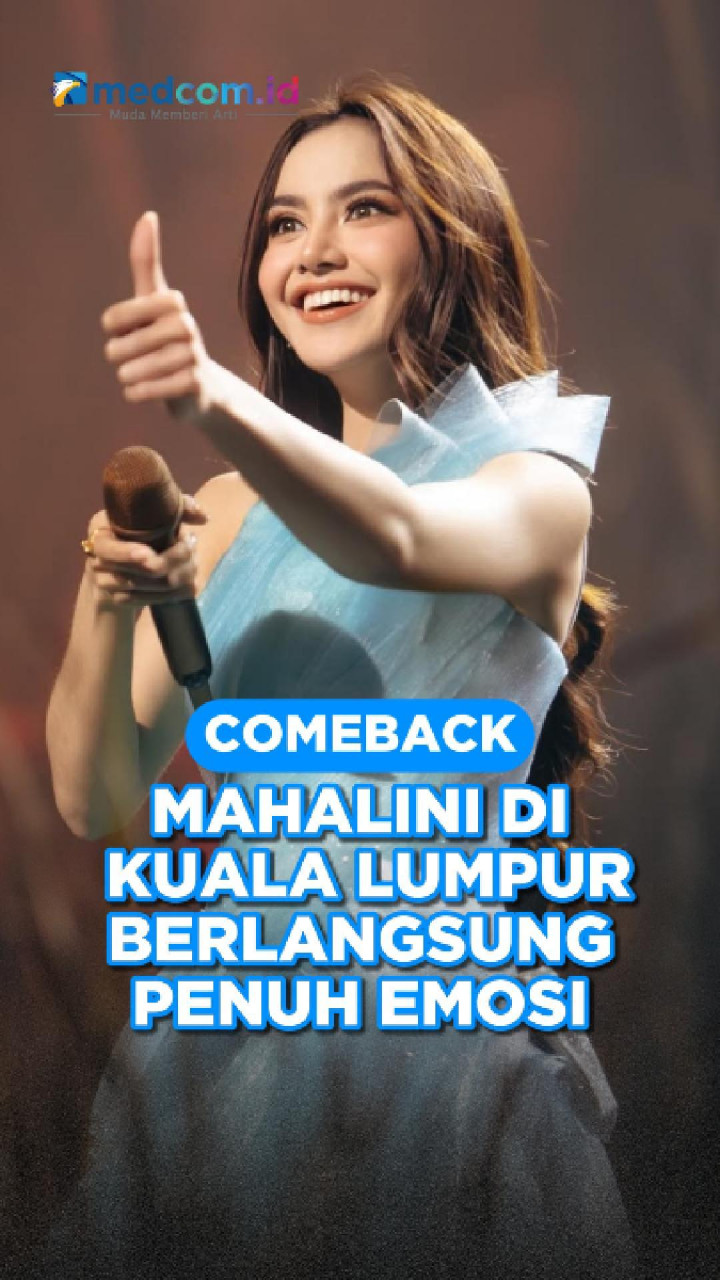 Comeback Mahalini di Kuala Lumpur Berlangsung Penuh Emosi