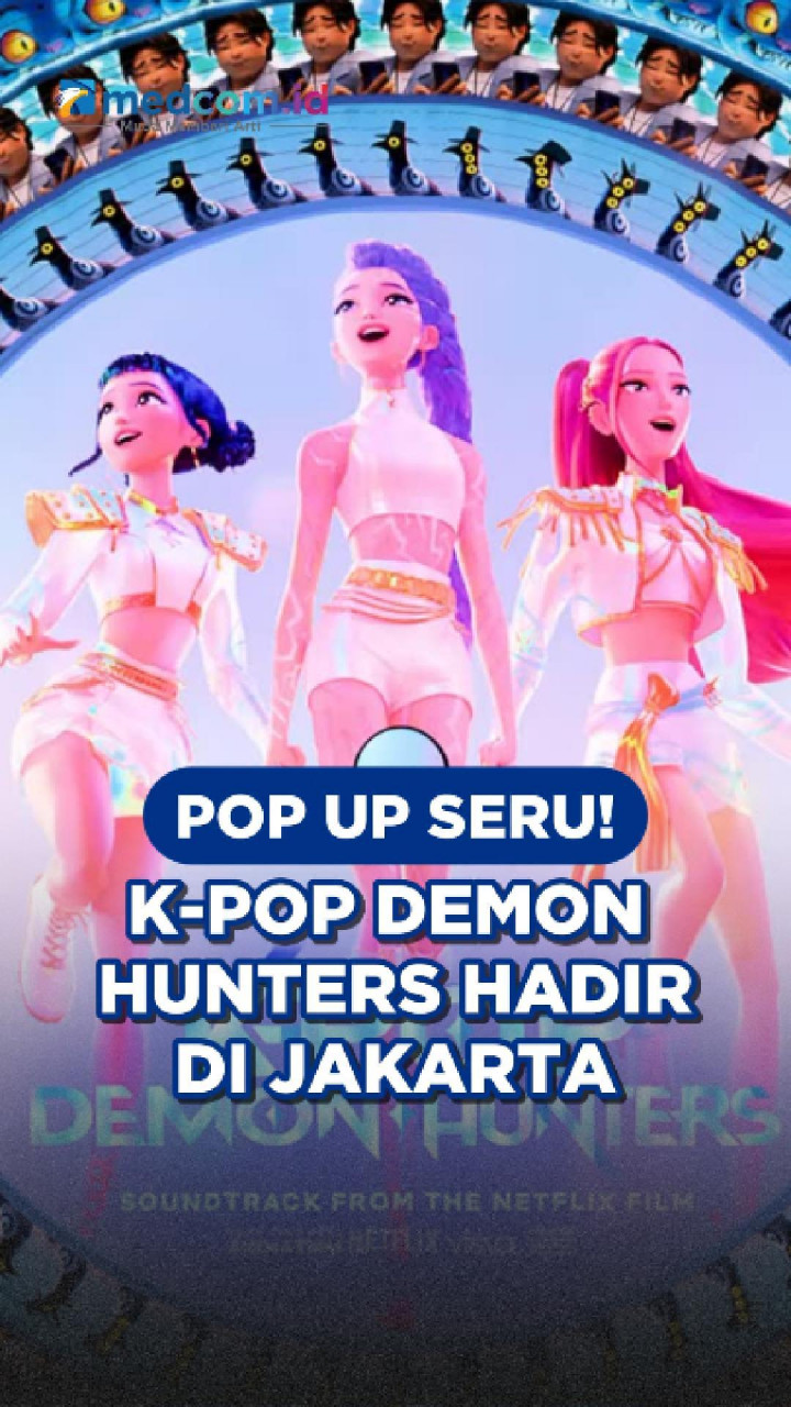 Pop Up Seru! K-Pop Demon Hunters Hadir di Jakarta