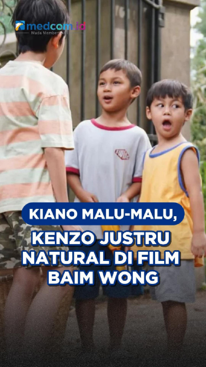 Kiano Malu-Malu, Kenzo Justru Natural di Film Baim Wong