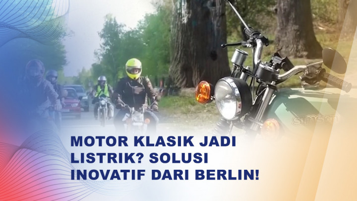 Startup Jerman Ubah Motor Klasik Jadi Listrik Lewat Kit Konversi DIY