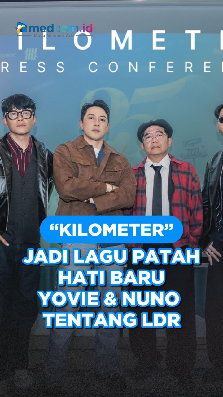 “Kilometer” Jadi Lagu Patah Hati Baru Yovie & Nuno tentang LDR