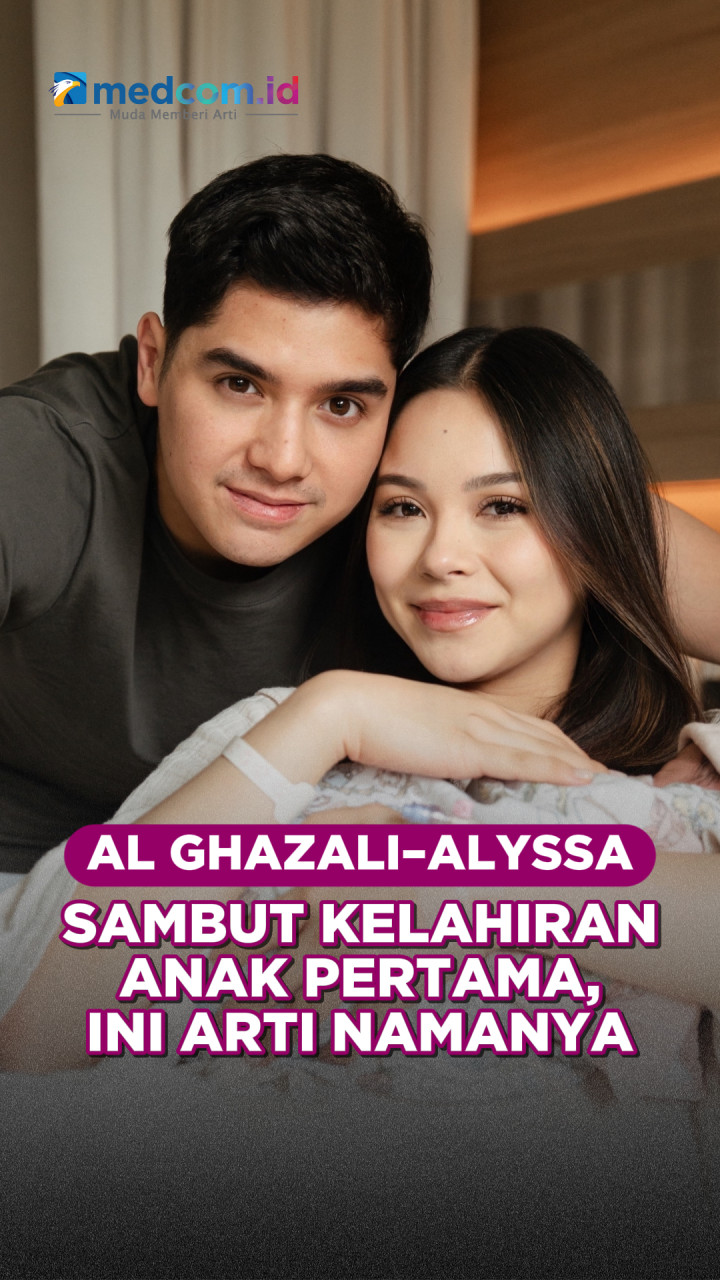 Al Ghazali–Alyssa Daguise Sambut Anak Pertama, Ini Arti Namanya