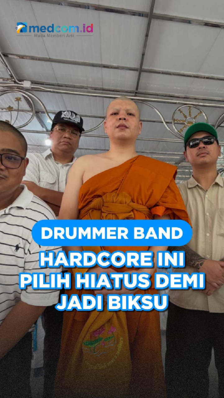 Drummer Band Hardcore Ini Pilih Hiatus Demi Jadi Biksu