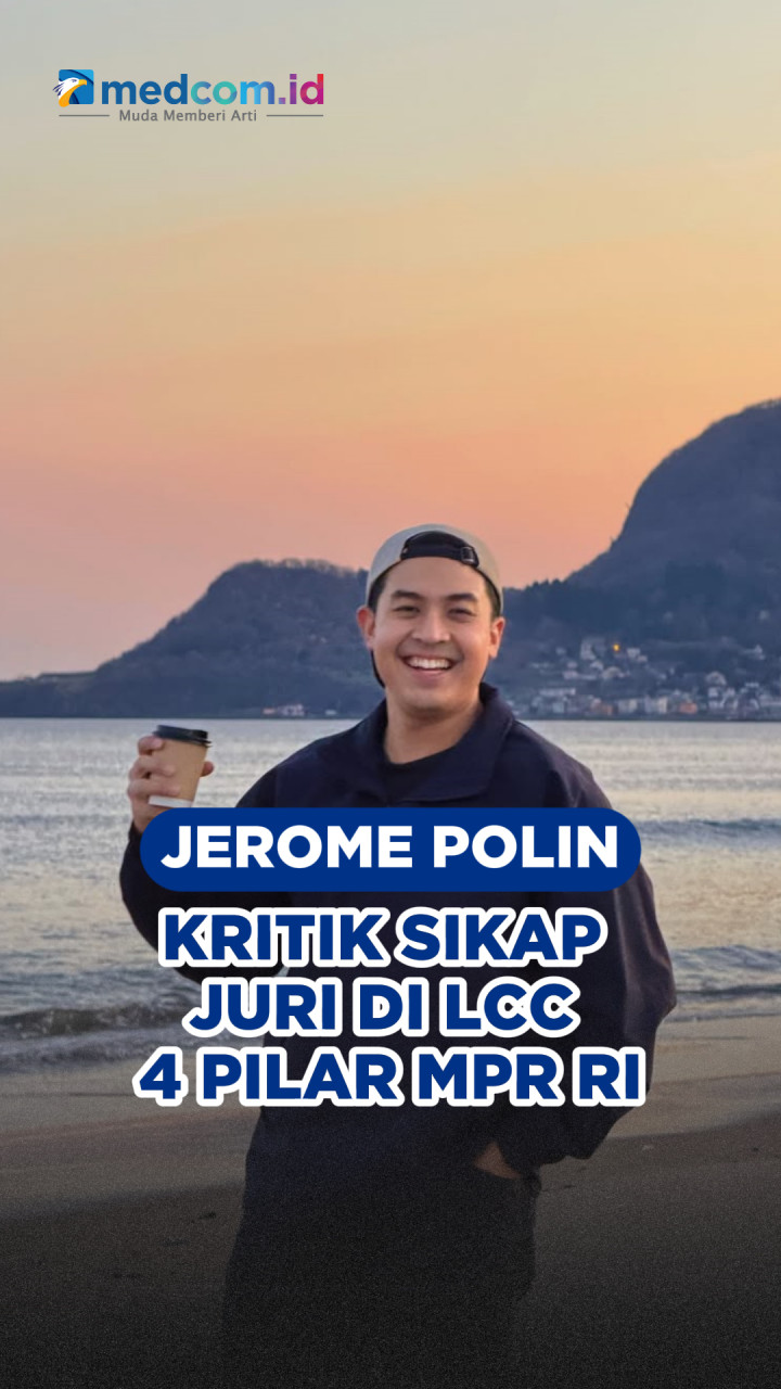Jerome Polin Kritik Sikap Juri di LCC 4 Pilar MPR RI