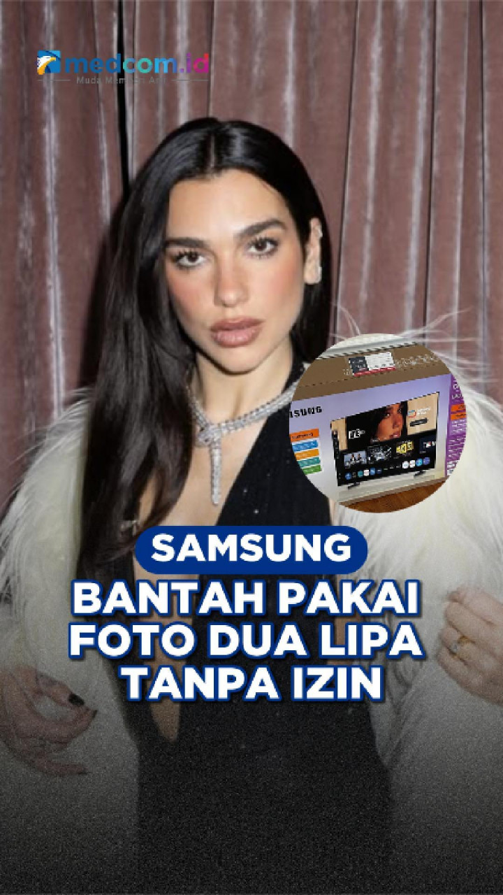 Samsung Bantah Pakai Foto Dua Lipa Tanpa Izin