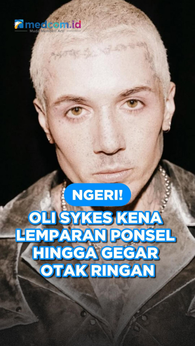 Ngeri! Oli Sykes Kena Lemparan Ponsel hingga Gegar Otak Ringan